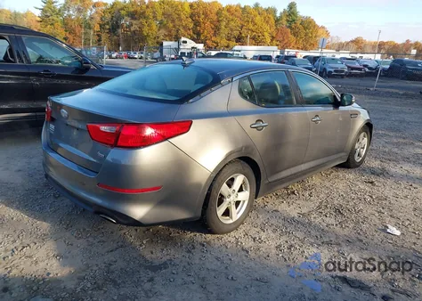 2014 Kia Optima Lx z USA, uszkodzony, nr VIN 5XXGM4A79EG309879